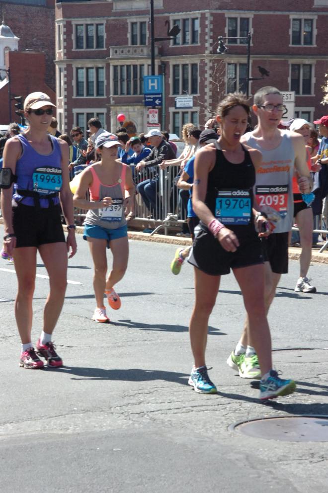 The many faces of  Boston Marathon, somewhere around mile 24-25 I imagine